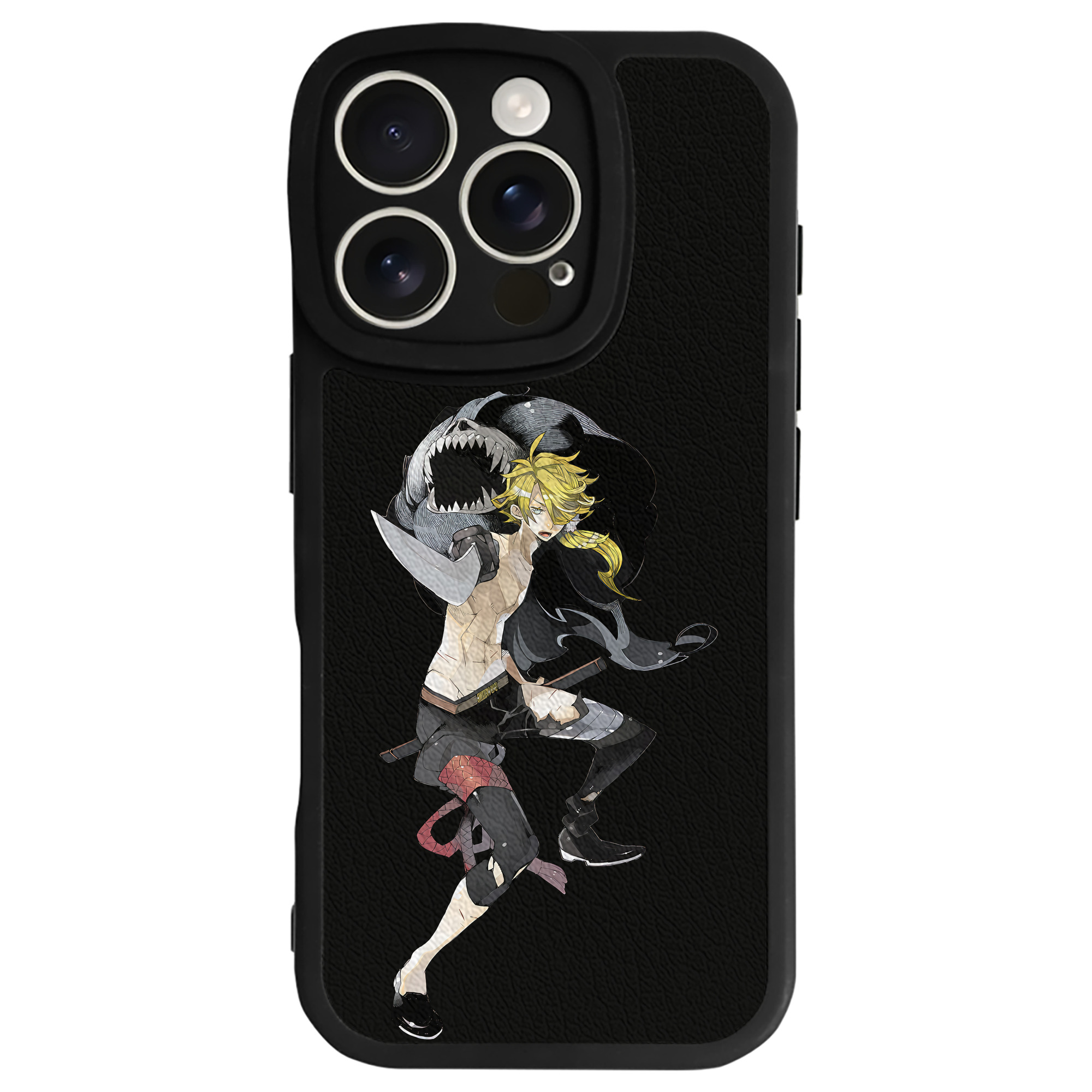（画像用） 刀剣乱舞 Touken Ranbu 【iPhone 16シリーズ対応】シリコンスマホケース（レザー調） 材質：シリコン
